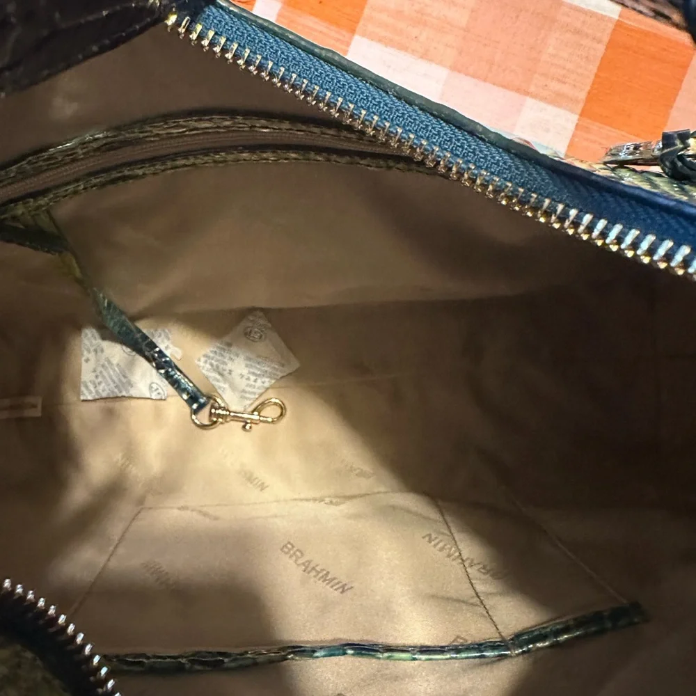 Brahmin Tabitha Zesty Green Ombré. - Picture 8 of 8